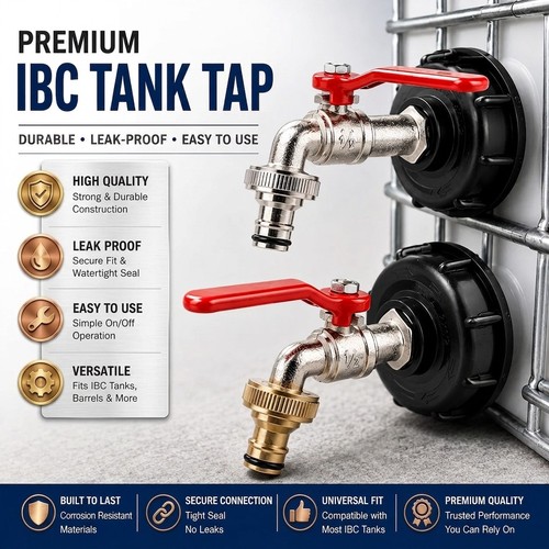 Ibc tank adapter connector - tank, to