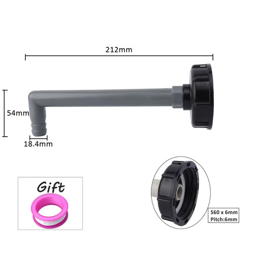 Ibc tank adapter - adapter, valve