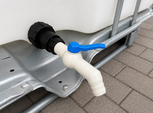 Ibc tank outlet lever tap - ibc,