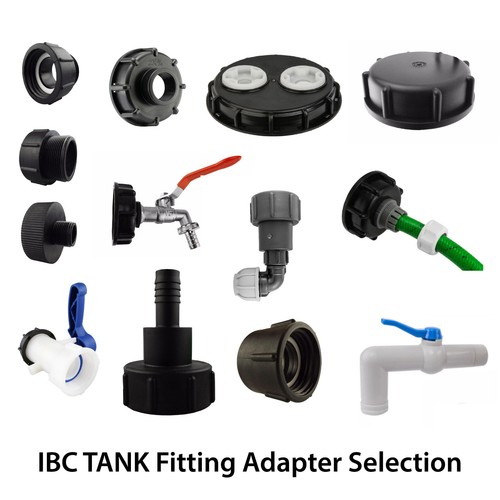 Ibc tank fitting adapter - tank,