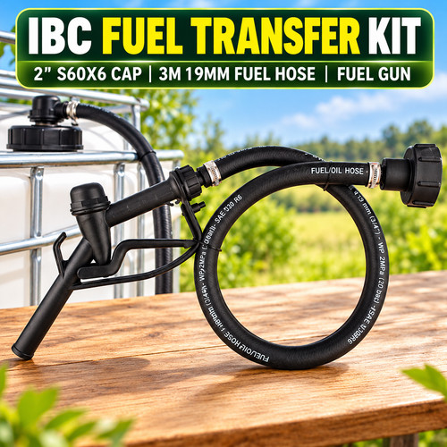 Ibc tank gravity fuel gun - ibc,