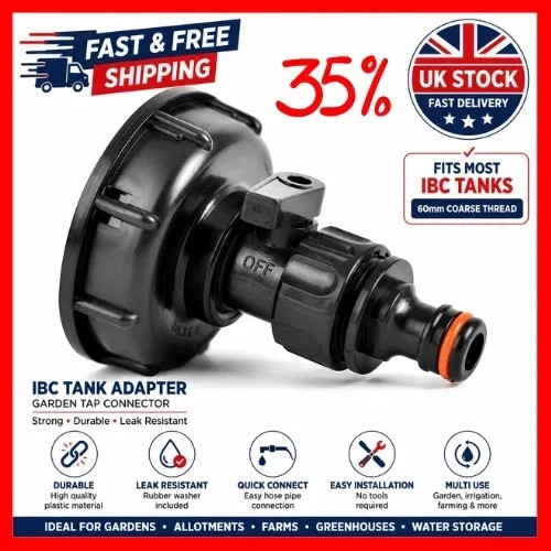 Ibc tank adaptor - adaptor, to