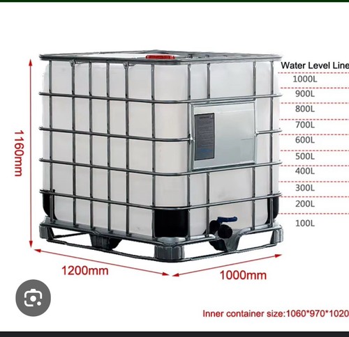 Ibc 1000 litre water - ibc,