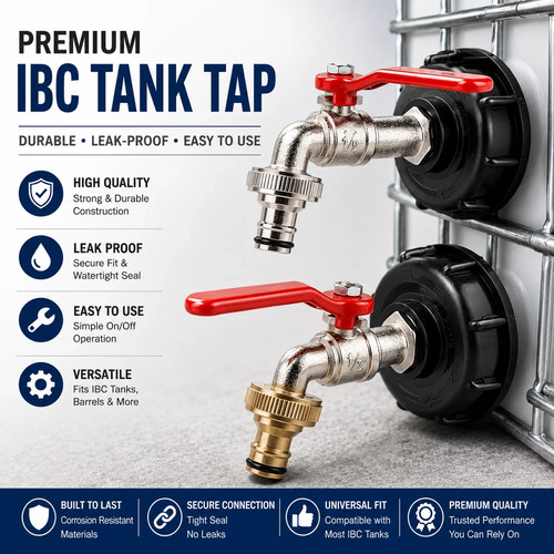 Ibc tank adapter connector - adapter,